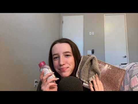 Asmr your friend does your makeup