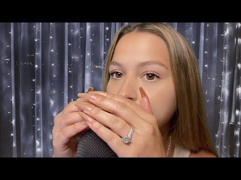 ASMR Close up clicky whispers/cupped whispers + personal attention 🌙