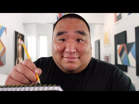 ASMR | Let Me Sketch YOU (Personal Attention, Pencil Sounds)