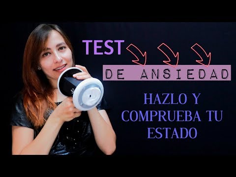 TEST de ANSIEDAD. ¿Crees que tienes Ansiedad? Haz este test y compruébalo. ASMR en Español