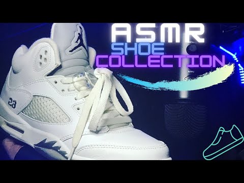 ASMR || Shoe/Sneaker Collection | Slow & Fast Tapping, Scratching, Shoe Box Sounds | (NO TALKING)