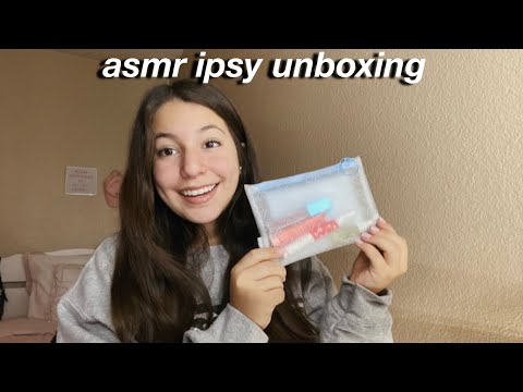 ASMR|My January Ipsy Unboxing