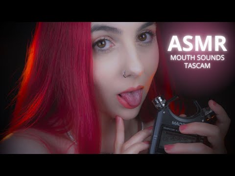 ASMR Tascam Tingles w/ mouth sounds to put you to sleep ✨