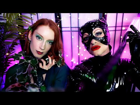 💚 Poison Ivy And Catwoman Pamper You 🖤