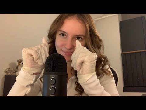 ASMR latex gloves triggers + lotion ☁️💤