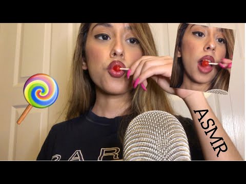 Lollipop Eating | Intense Mouth Sounds ! [ASMR Whispered]