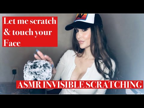 ASMR/ Let me scratch and touch your face
