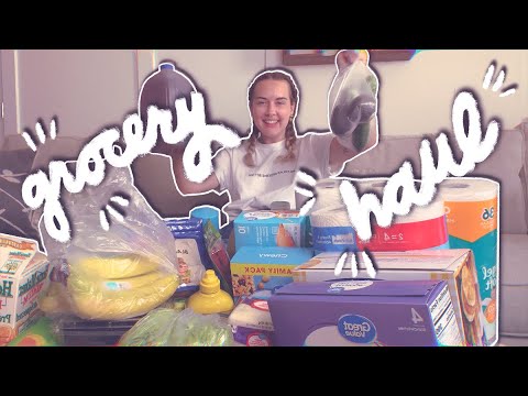 Grocery Haul (Whispers & Tapping) ASMR