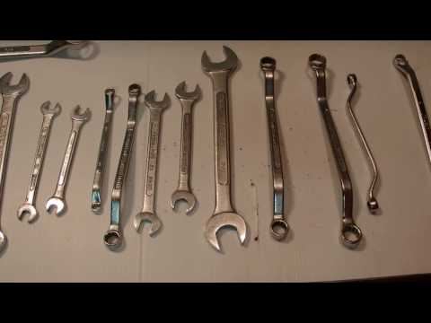 ASMR - Spanners / Wrenches - Australian Accent - Describing Each Spanner in a Quiet Whisper