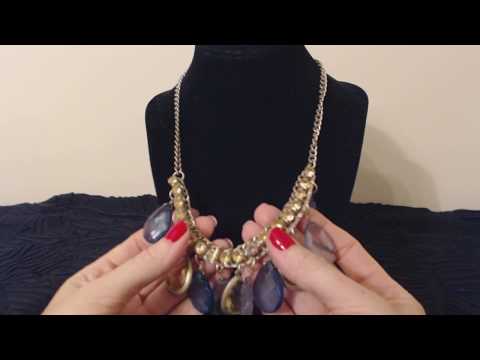 ASMR Whisper ~ Close-Up Jewelry/Necklace Show & Tell
