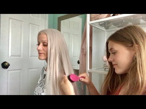 ASMR Evahair Wig Review With My Mom!