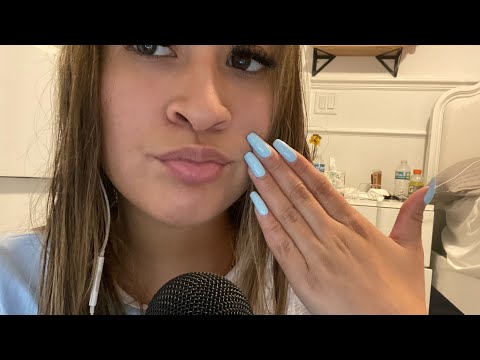 ASMR Hand Movements and Mouth Sounds