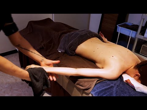 ASMR Experience: Relaxing Back and Leg Massage for Deep Sleep Tonight