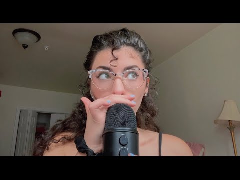 ASMR WET MOUTH SOUNDS | KISSES | LAYERED MOUTH SOUNDS | SLURPING | MIC LICKING | GUMMY BEARS