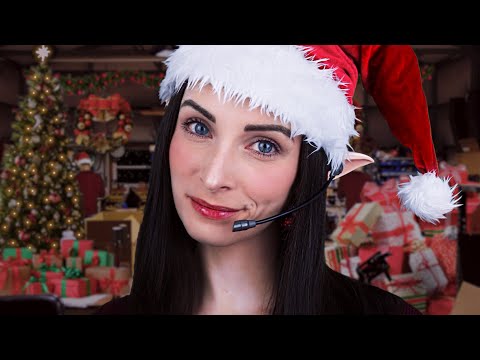 Christmas ASMR Roleplay: Your First Day as Christmas Elf at Santa's HQ (Soft Spoken ASMR)