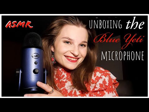 Unboxing + testing the Blue Yeti (soft spoken / whispered, mic brushing, tapping) | Praliene ASMR