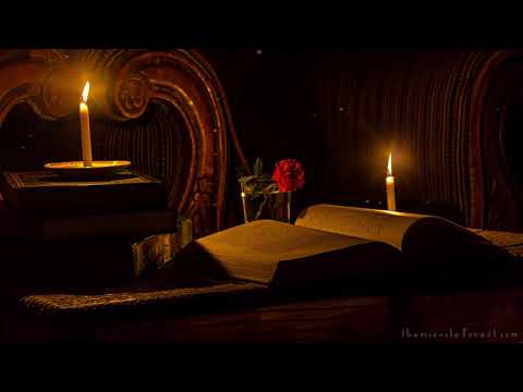 Reading by Candlelight ASMR Ambience