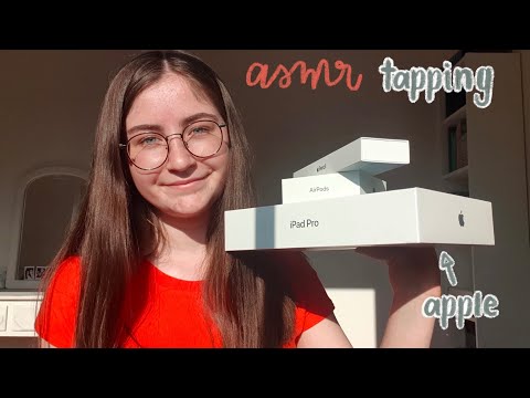 ASMR tapping on apple boxes (dutch)