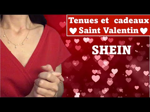 ASMR * Idées cadeaux Saint-Valentin SHEIN unboxing