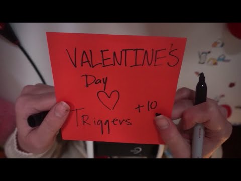 Valentines Day Triggers 10+ Triggers | ASMR