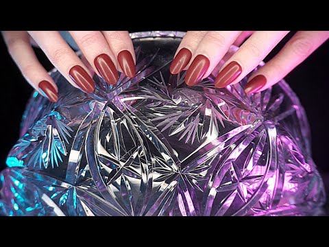 ASMR 1.5 HOURS of Textured Glass Scratching | No Talking