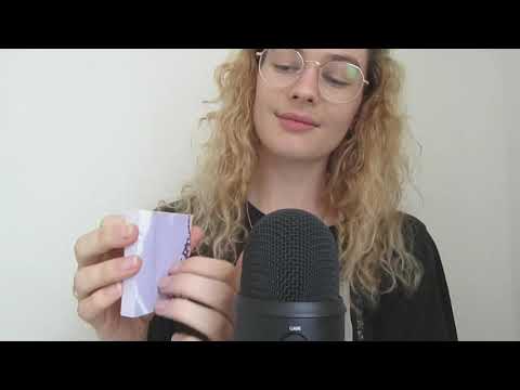 ASMR Paper Paradise Sounds ~ Super tingly tapping & scratching sounds