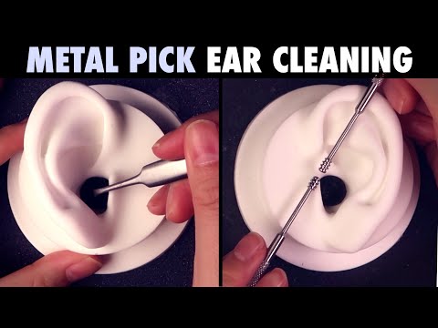 ASMR Ear Cleaning w/ 3 Metal Earpicks (No Talking)