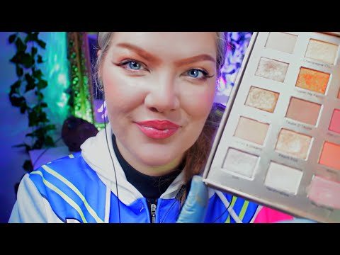 ASMR Cozy Makeup Applcation | POV, Realistic, Binaural Personal Attention Roleplay