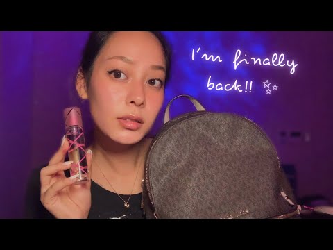 ASMR What I Bought in France 🇫🇷✨ Shopping Haul 🛍 [Whispering, Tapping, Lid Sounds]