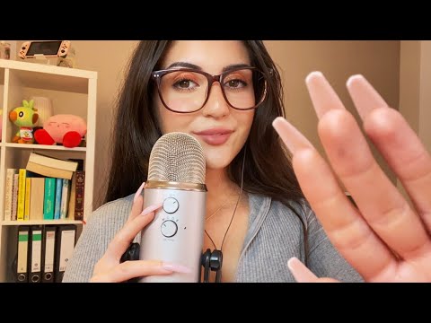 ASMR close whispers and nail tapping to help you relax ✨