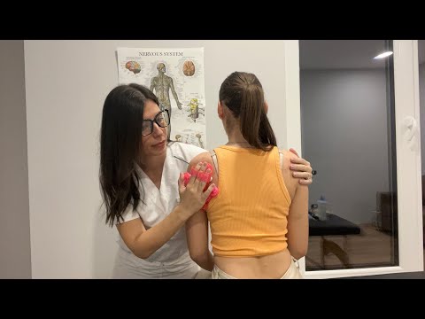 ASMR Cranial Nerve Exam & Back Assessment | Shoulder Alignment, Massage | Soft Spoken Roleplay
