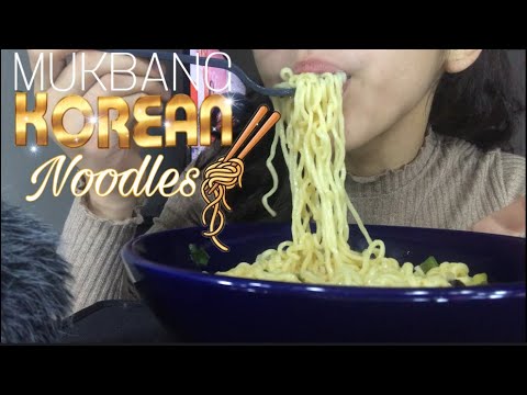 |ASMR| Korean noodles  Mukbang ~핵불닭볶음면  먹방~