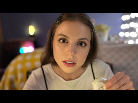 ASMR 👀 There's Something In Your Eye! Let Me Get It! (ASMR For Sleep ASMR Mouth Sounds Plucking)