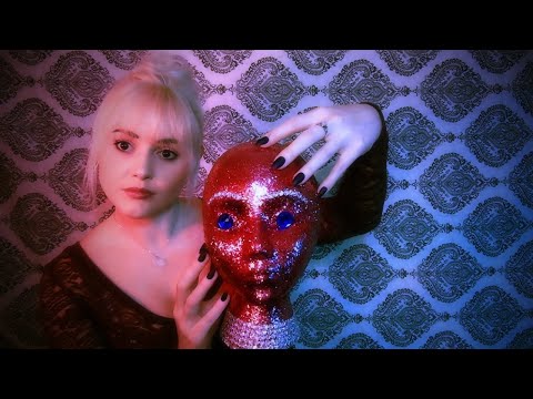ASMR Head Massage Scratching, Tapping & Whispered