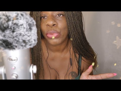 First ASMR   -  testing new audio settings. Playing with lip gloss