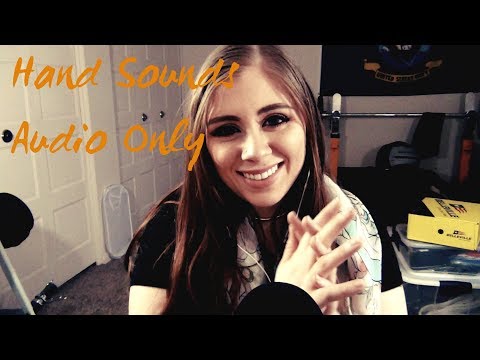 [ASMR] Audio Only-Hand Sounds, Dry & Lotion (Minimal Talking)-(English)