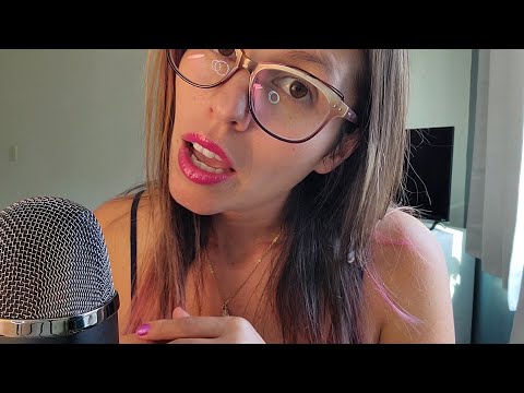ASMR - repeating "I love you" with some hair play💕