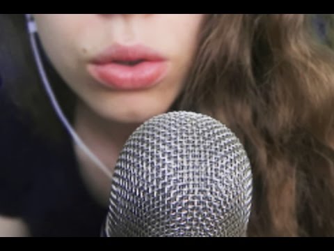 ASMR Wet Mouth Sounds, Kissing, Whispering, Counting