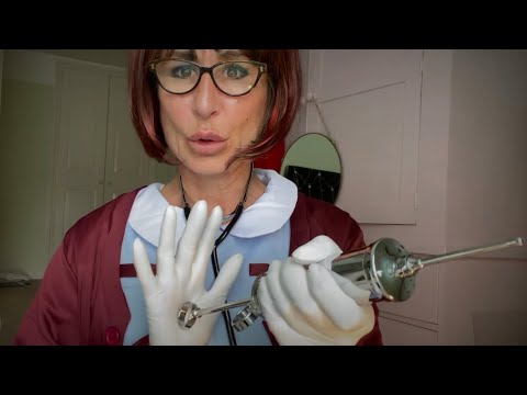 ASMR nurse visits you at home. Role play. It won’t hurt a bit
