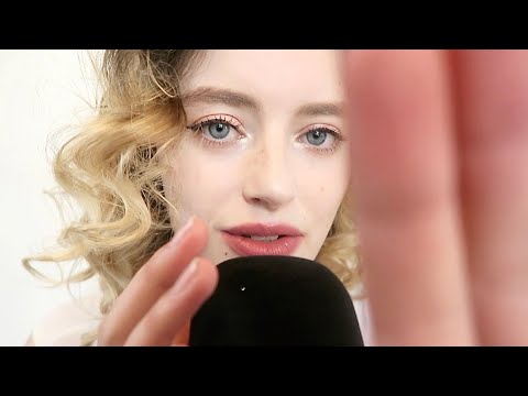 (ASMR) Up Close ✨ (Mic Scratching & Slow Hand Movements 💤)