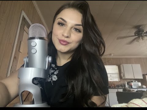 ASMR Blue Yeti Mic Sound Test + Whispered Update | Relaxing Triggers