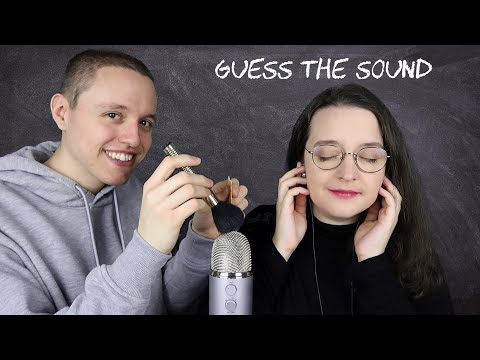 ASMR - GUESS THE SOUND mit meinem Freund - german/deutsch