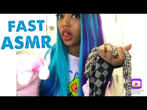 FAST ASMR / 50 Triggers In 10 Minutes 😴