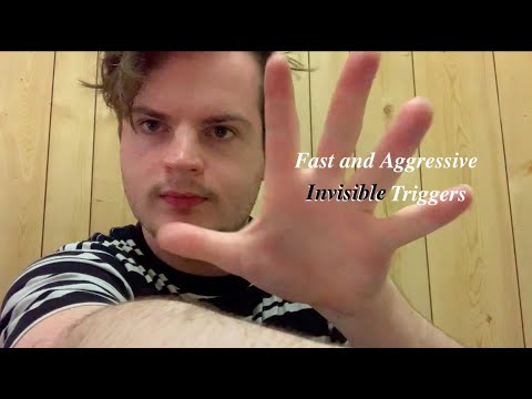 Fast and Aggressive ASMR Invisible Triggers | 1k Special