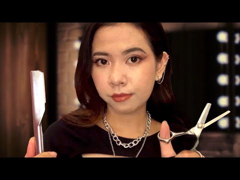 [ASMR] Barbershop - Realistic Shaving and Styling