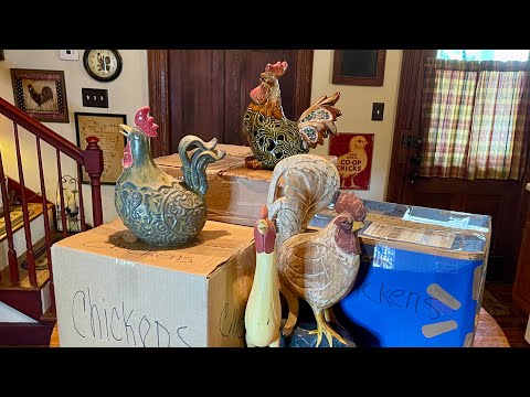 ASMR Wrapping & boxing Chickens! (No talking version) Packing paper crinkles~Taping