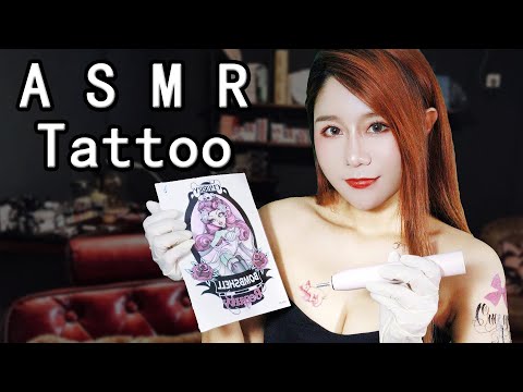 ASMR Tattoo Shop Roleplay Tattoo Consultation Soft Spoken