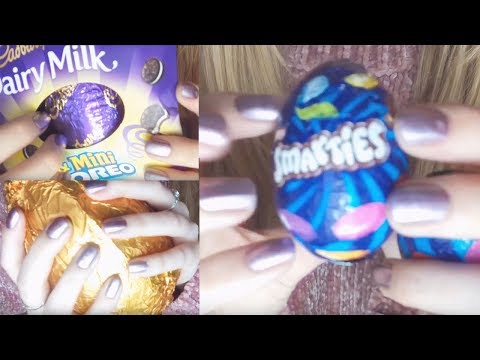 ASMR Happy Easter! (Tapping, Crinkles and Whispering)