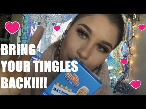 ASMR Mr.Clean brings your tingles back  [sponge sounds]