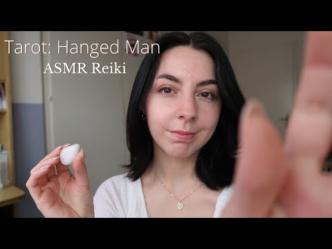 ASMR Reiki｜Hanged Man｜Tarot｜releasing｜sit back and relax｜change of perspective